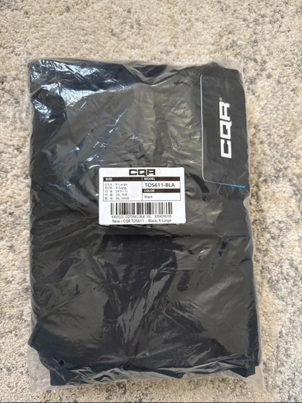 CQB Black Military Field Pullover Jacket - Picture 8 of 8